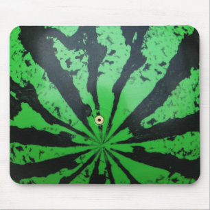 Watermelon Football / Soccer Ball Mouse Pad