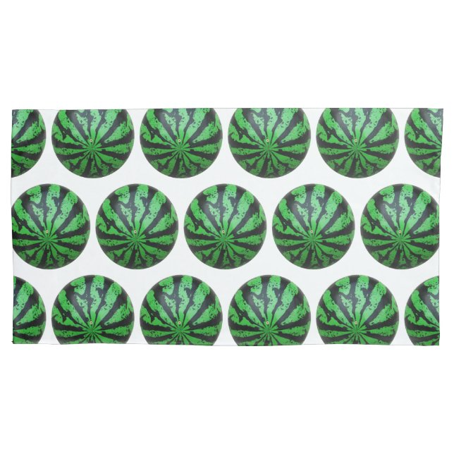 Watermelon Football / Soccer Ball Pillowcase (Front-Left)