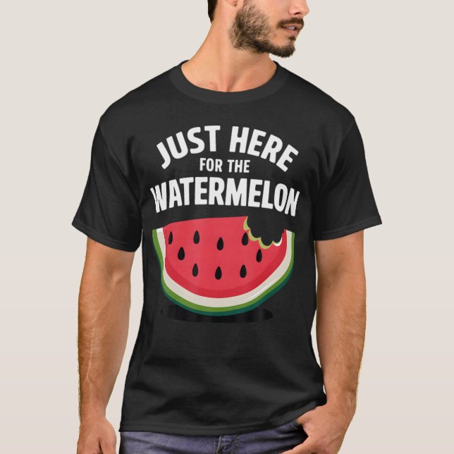 Watermelon For Fruit - modern T-Shirt (Front)