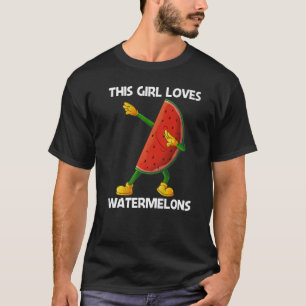 Watermelon For Girls Kids Melon Fruit Plant  1 T-Shirt