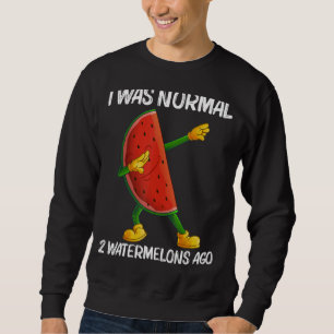 Watermelon For Men Women Melon Fruit Plant Sweatshirt