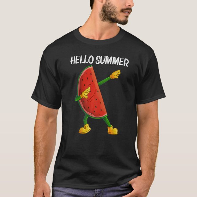 Watermelon For Men Women Melon Fruit Plant T-Shirt (Front)
