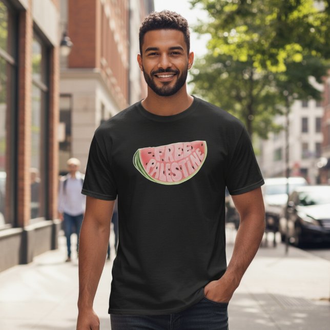 Watermelon Free Palestine T-Shirt (Creator Uploaded)