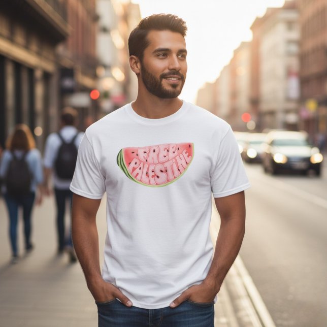 Watermelon Free Palestine T-Shirt (Creator Uploaded)