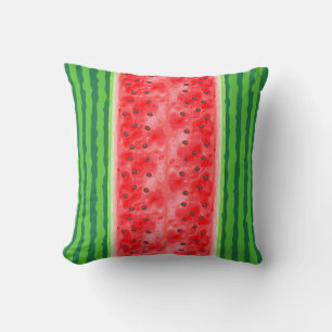 Watermelon fresh summer fruit cushion