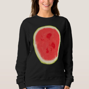 Watermelon Fruit Costume Fun Halloween Silvester M Sweatshirt