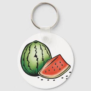 Watermelon Fruit Food Keychain