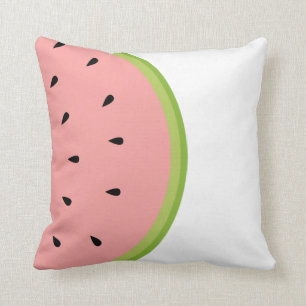 Watermelon Fruit Graphic Pillow