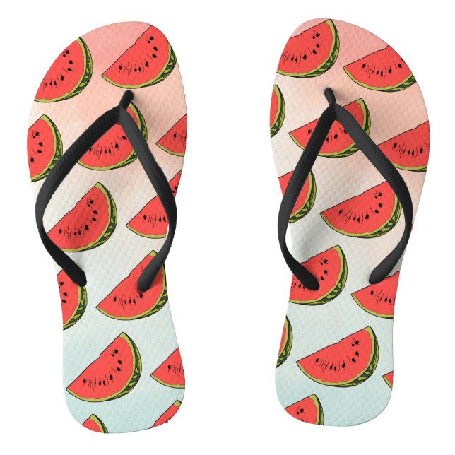 Watermelon Fruit Thongs (Footbed)