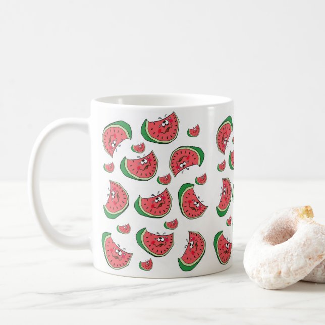 Watermelon Fun Mug (With Donut)