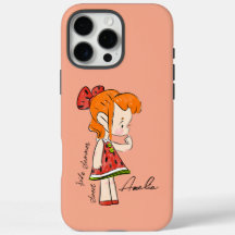 Watermelon Girl iPhone 16 Pro Max Case
