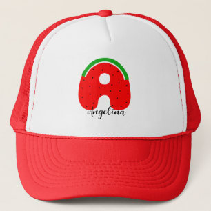 Watermelon Graphic Cap with Name
