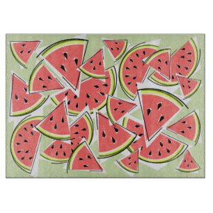 Watermelon Green cutting board