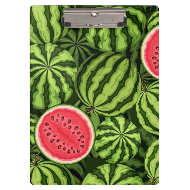 Watermelon Green Fruit | Fruit Clipboard (Front)