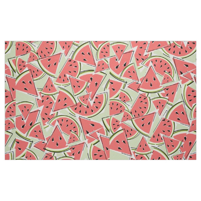 Watermelon Green large Fabric (Fat Quarter)