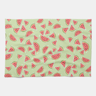 Watermelon Green Multi 2 kitchen towel