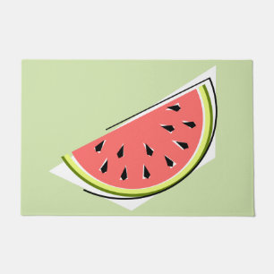 Watermelon Green Slice Doormat