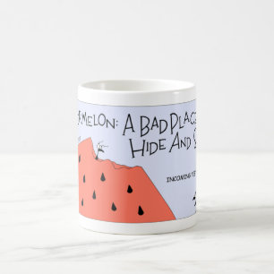 Watermelon hiding spot coffee mug