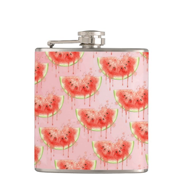 Watermelon Hip Flask (Front)