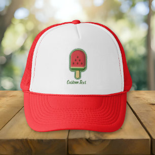 Watermelon Ice Cream Stick Trucker Hat