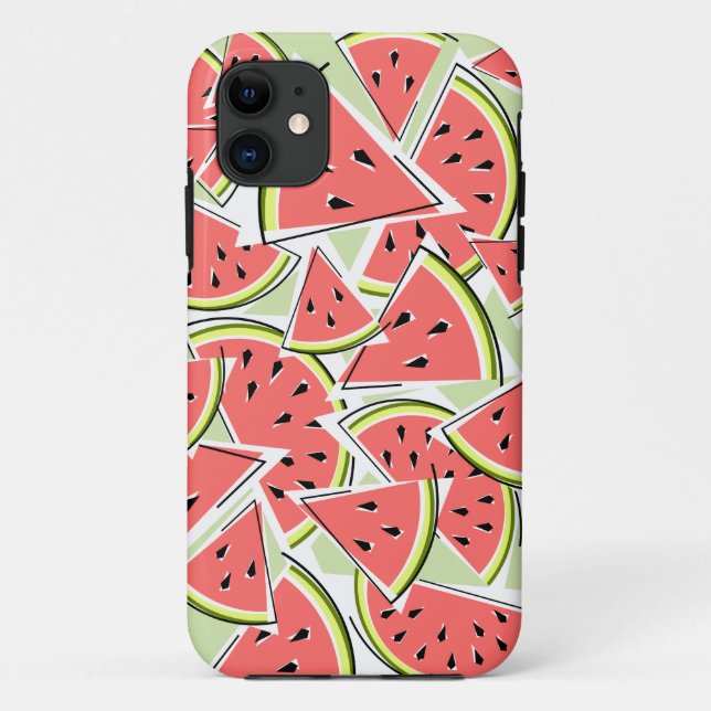 Watermelon iPhone 5 case green (Back)