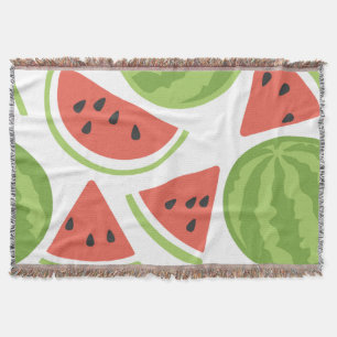 Watermelon juice auglis clip art throw blanket