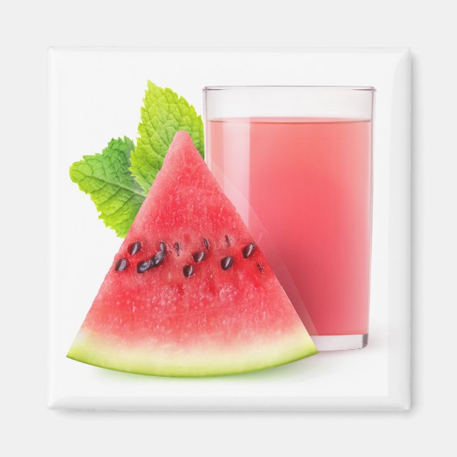 Watermelon juice magnet (Front)