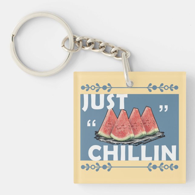 watermelon key ring (Front)