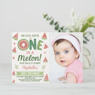 Watermelon Kids Birthday Invitation & Party Decor