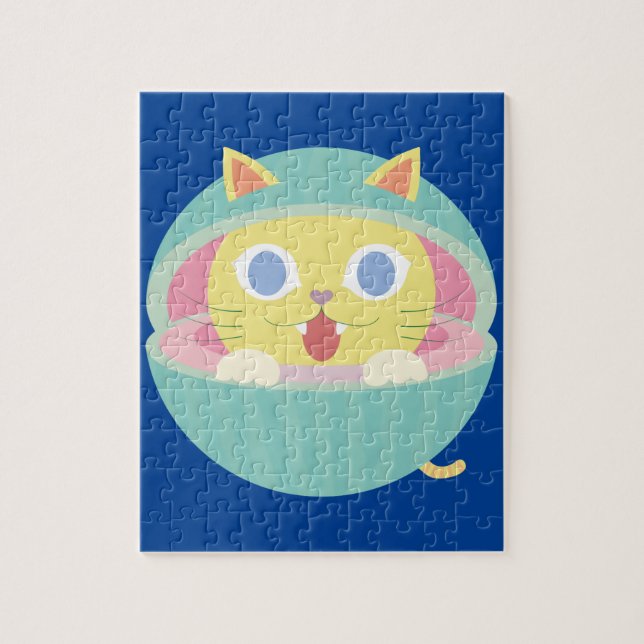 watermelon kitty puzzle (Vertical)