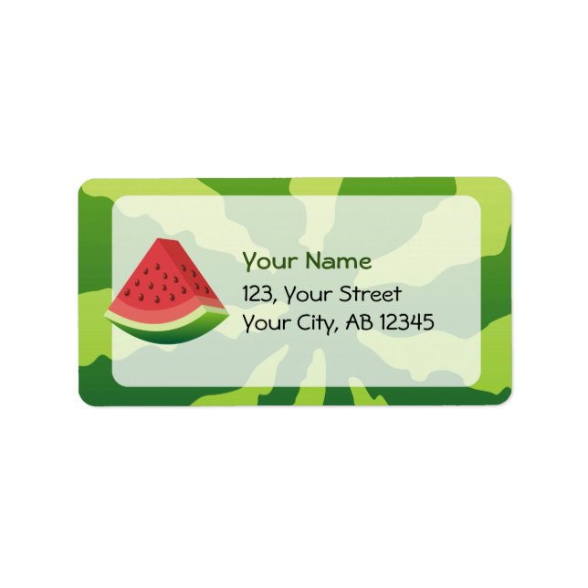 Watermelon Label (Front)