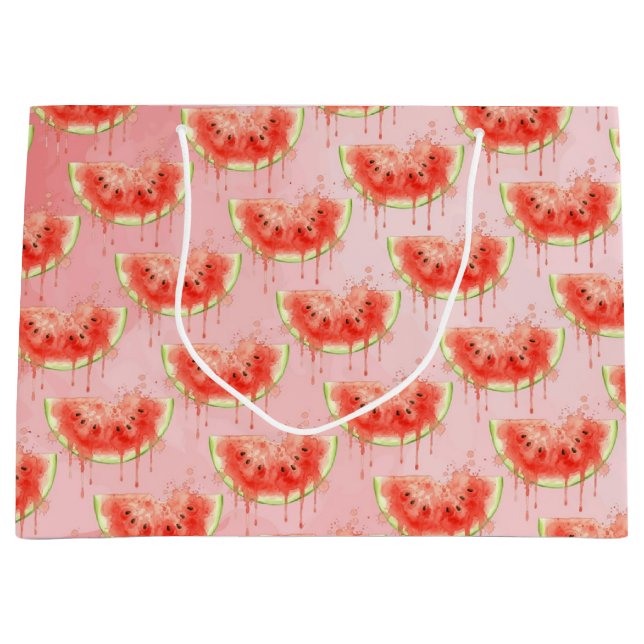 Watermelon Large Gift Bag (Front)
