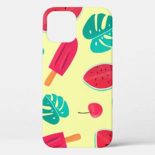 Watermelon leaves strawberry iPhone 12 case