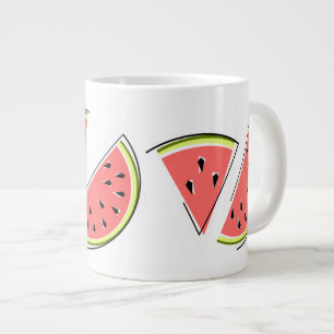 Watermelon Line Large Coffee Mug