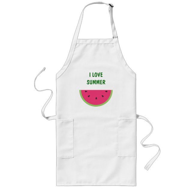 Watermelon Long Apron (Front)