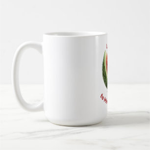 Watermelon Love: Sweet & Juicy Heart Coffee Mug