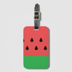 Watermelon  luggage tag