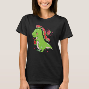 Watermelon  Melonsaurus Dinosaur Watermelon T-Shirt