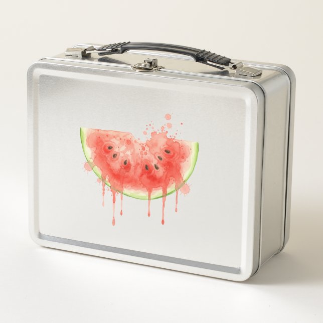 Watermelon Metal Lunch Box (Front)