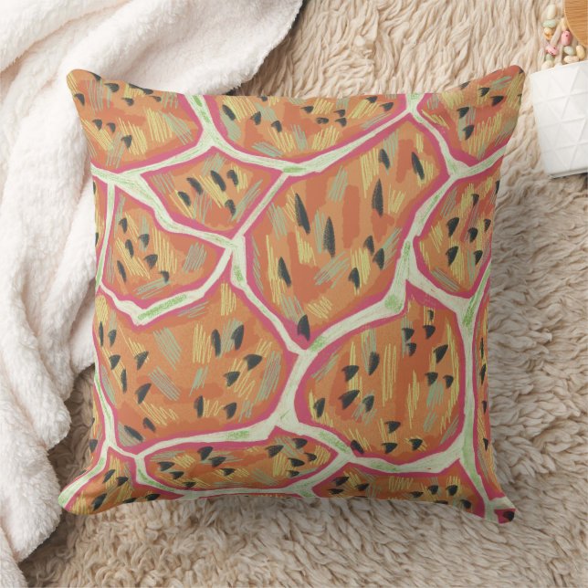 Watermelon Mosaic Cushion (Blanket)