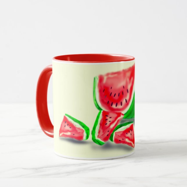 Watermelon Mug - Fun (Front Left)