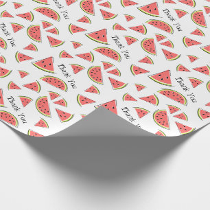 Watermelon Multi Thank You Wrapping Paper