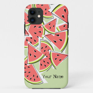 Watermelon 'Name' green iPhone 5 case