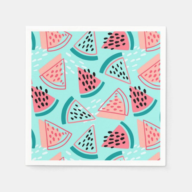  Watermelon Napkins (Front)