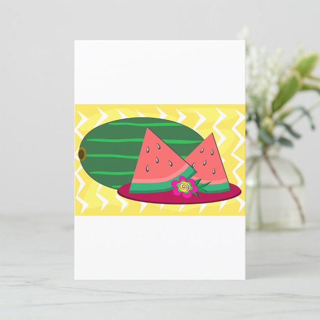 Watermelon On A Plate Invitations (Creator Uploaded)