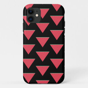 Watermelon on inverted red triangle resistance iPhone 11 case