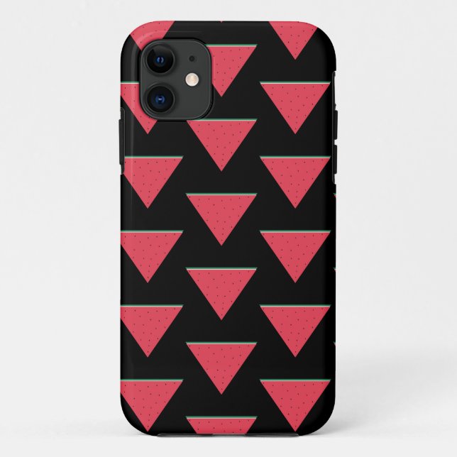 Watermelon on inverted red triangle resistance Case-Mate iPhone case (Back)