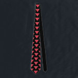 Watermelon on inverted red triangle resistance tie<br><div class="desc">Each one of us must defend the rights of the Palestinians through resistance, even if we defend them by wearing a shirt. This is a Watermelon on inverted red triangle symbol of palestinian resistance For Palestinians, Palestine lovers Pro-Palestinian, or, everyone who supports freedom and justice and fights injustice. To all...</div>