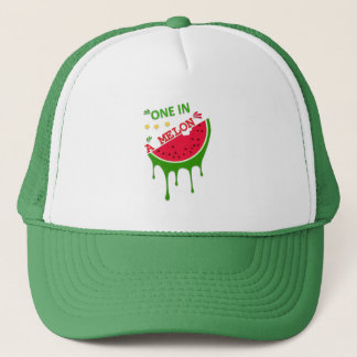Watermelon One in a Melon Trucker Hat