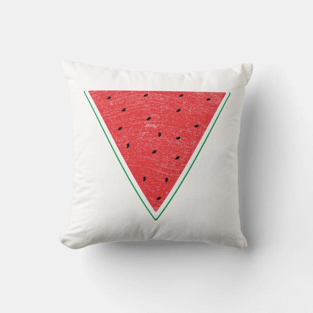 watermelon Palestine فلسطين Cushion (Front)